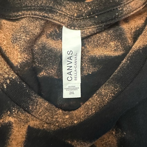 Mom Group Dropout Tye Dye T-Shirt Womens 2XL - Picture 5 of 6